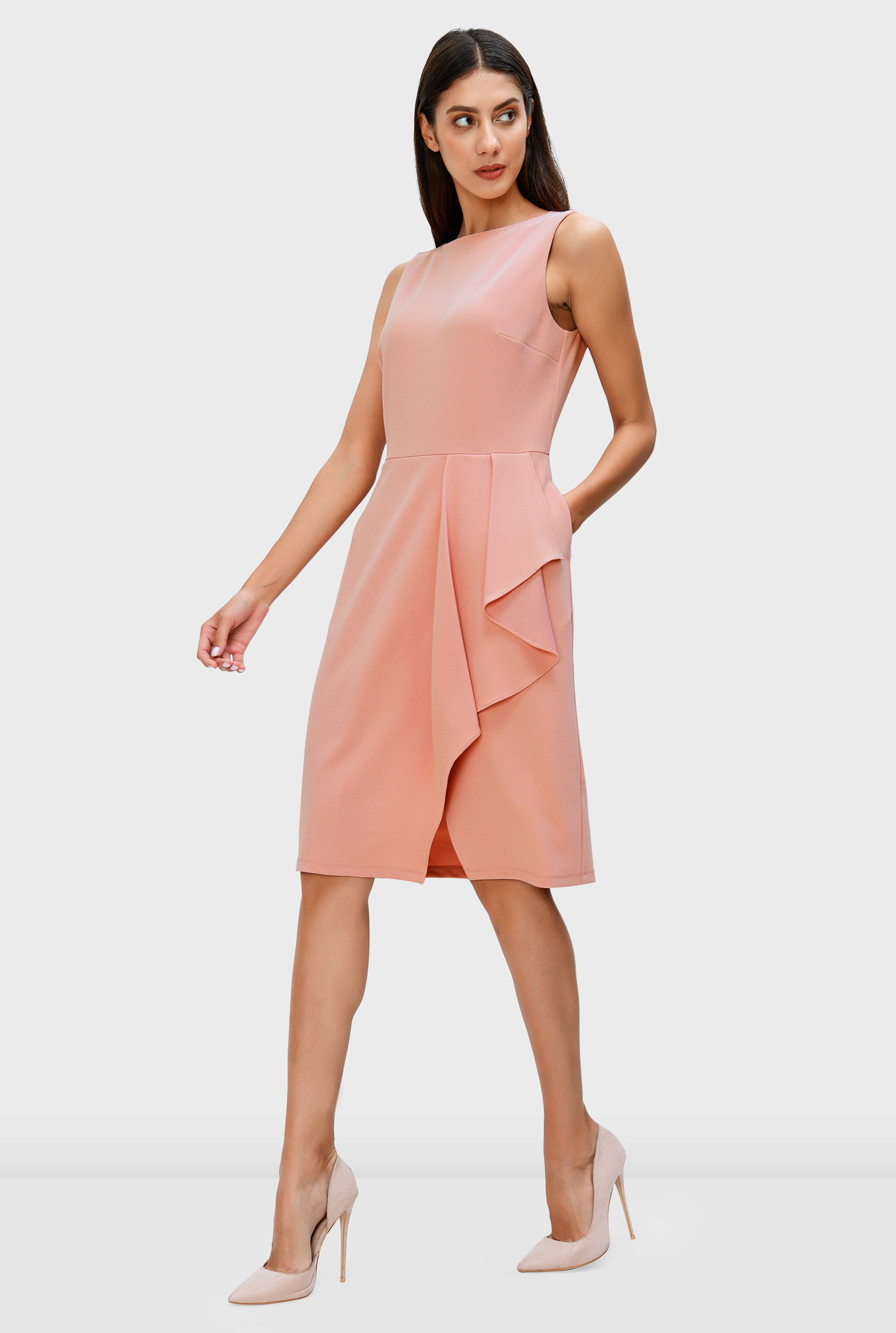 knit sheath dress