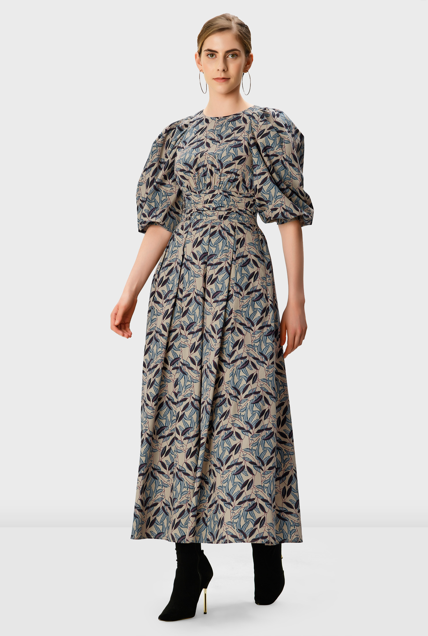 empire waist cotton dresses