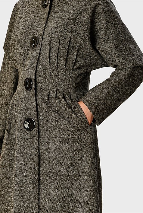 Dolman sleeve frock coat