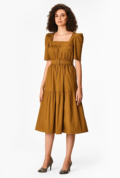 Pouf hotsell sleeve dress