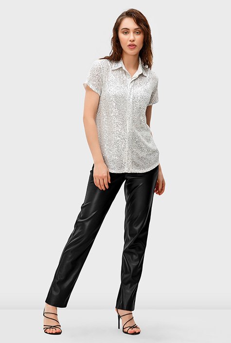 Shirt Silver Cut LS Billionaire | Clothing | E-shop Australia