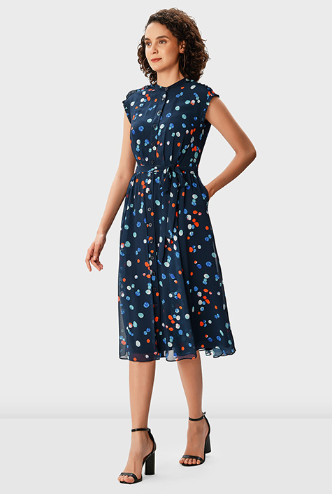 JILTU petit frill dress ブラック JILTU petit frill dress JILTU petit frill dress pattern