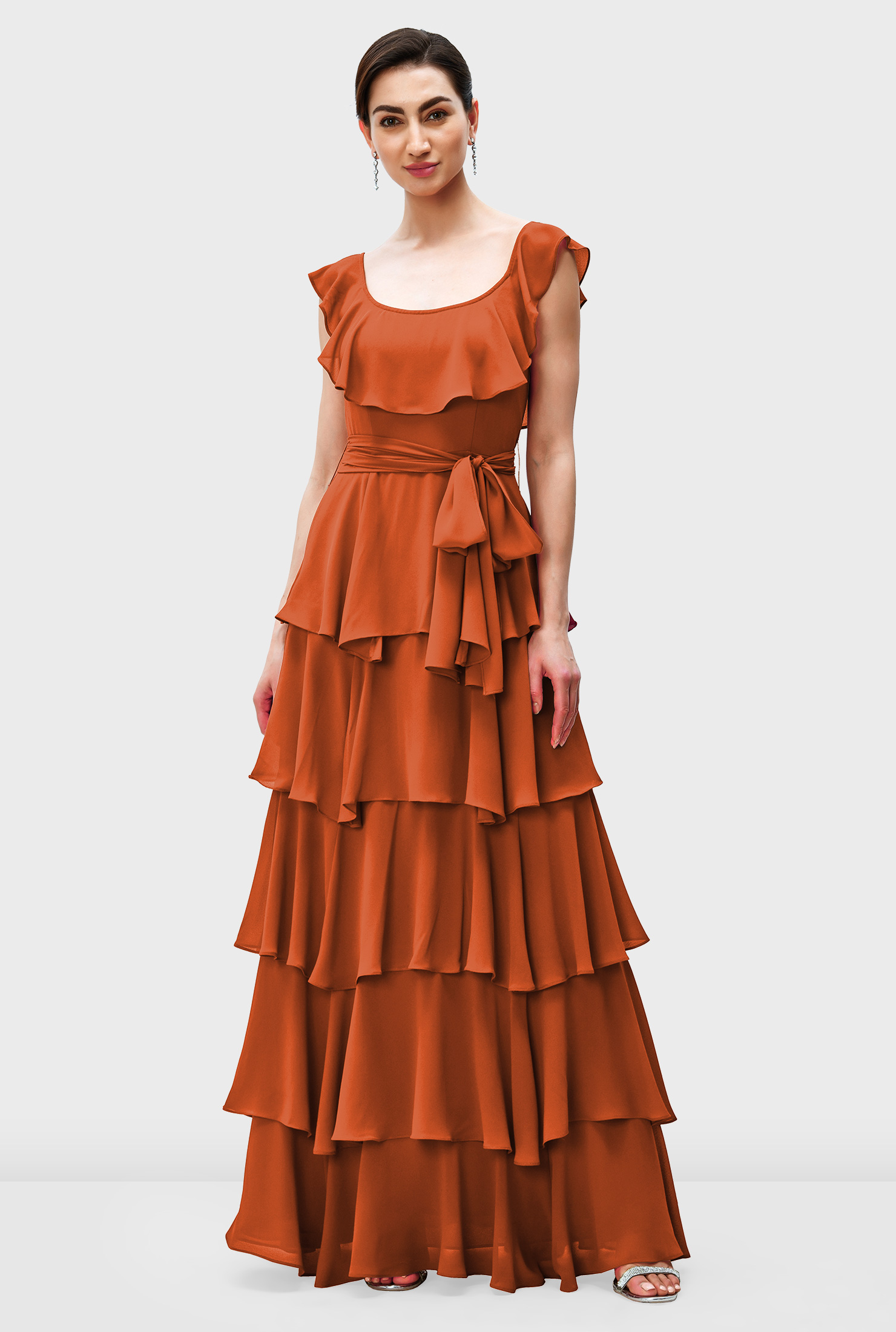 ワンピース celon frilly tiered dress USAGI ONLINE限定カラー】frilly tiered dress（その他