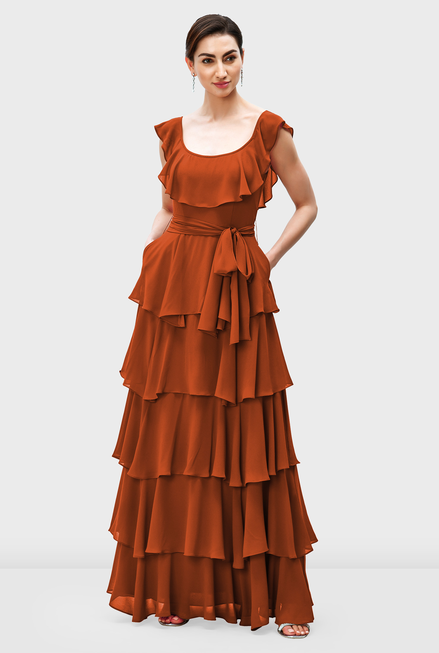 ruffle dress 8y お茶会ワンピース ruffle dress 8y お茶会ワンピース