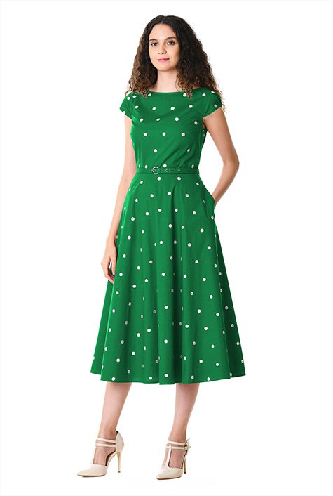 Chic Emerald Green Polka Dot Suit - 3 Piece 44r Matching Pant