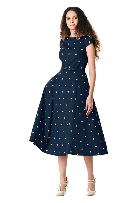 Polka Dot Dresses, Shop for polka dot dresses, tops, skirts and shoes