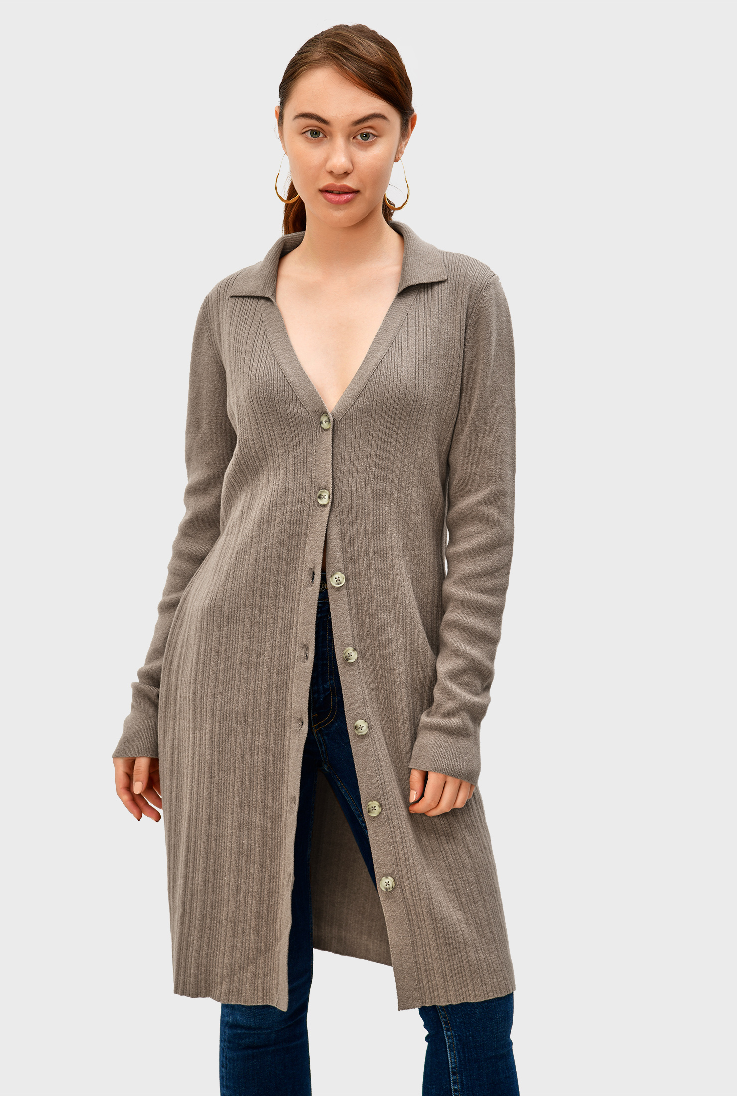 long cardigan elegant