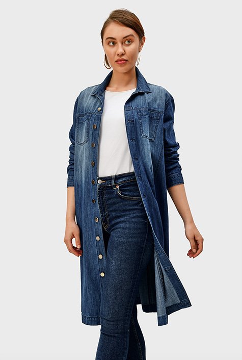 Shop duster jackets, Women's Fashion Clothing
