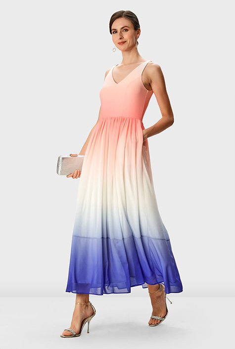 Eshakti ombre outlet dress