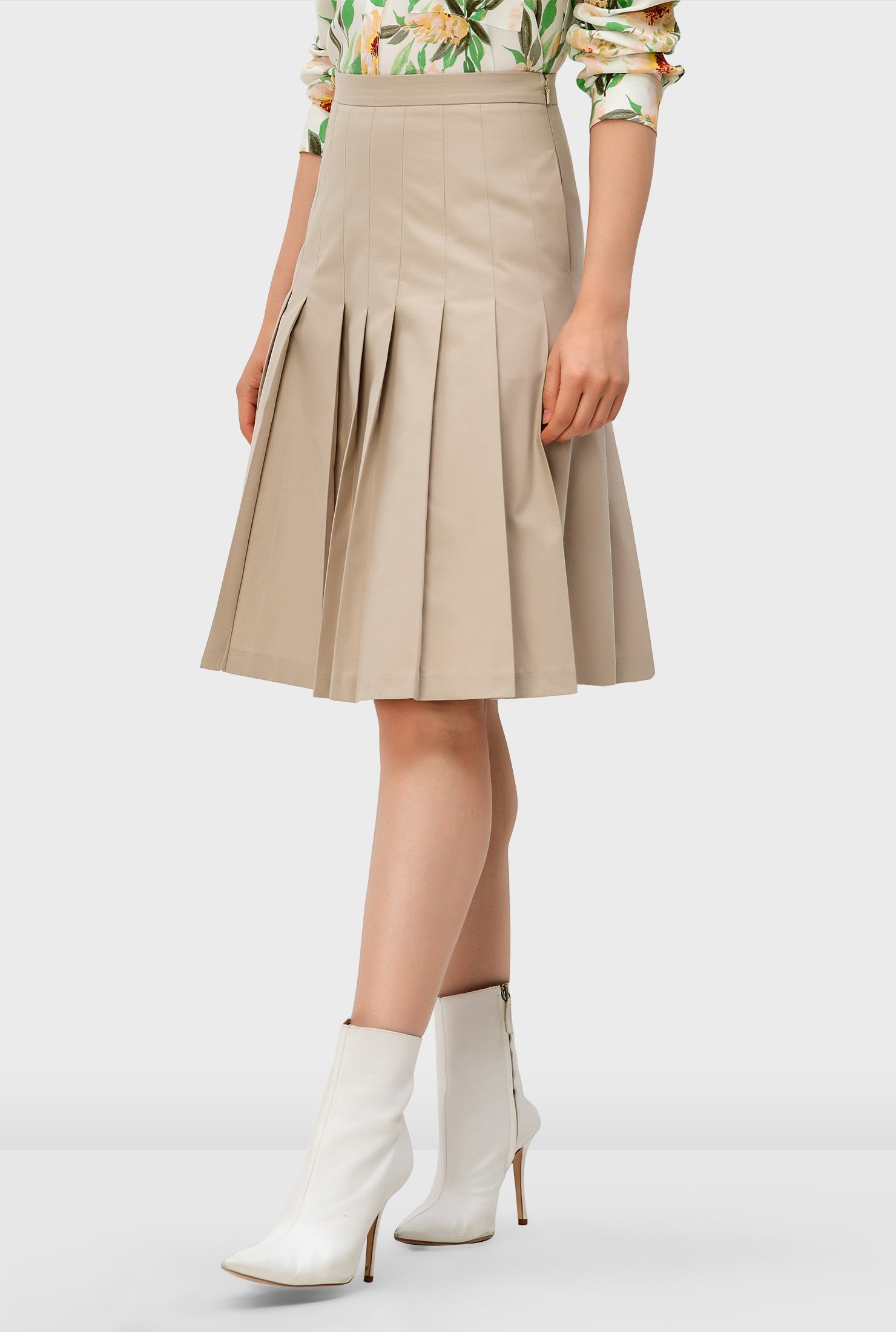 cotton twill skirt