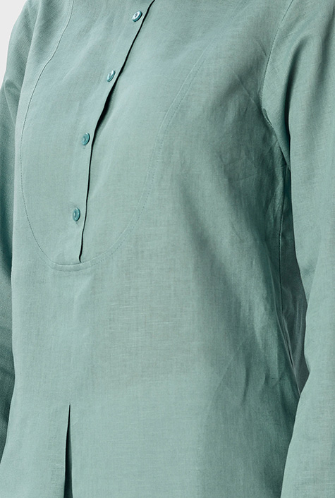 【SCENERITY】Taber fabric shirt Taber fabric shirt - SCENERITY | 60% - Asian Fashion Online