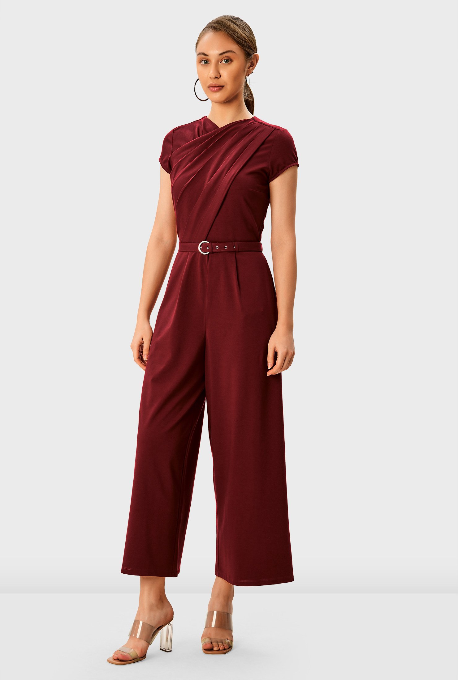 coast pleated jumpsuit