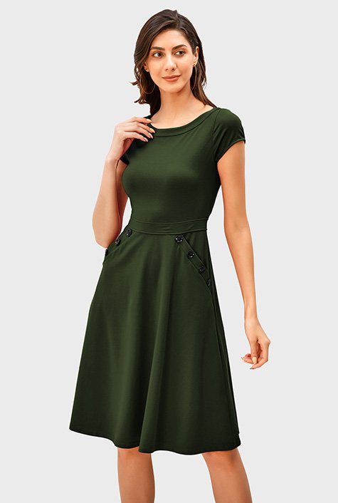 Shop knit dresses | Women's Fashion Clothing | Sizes 0-36W Custom ...