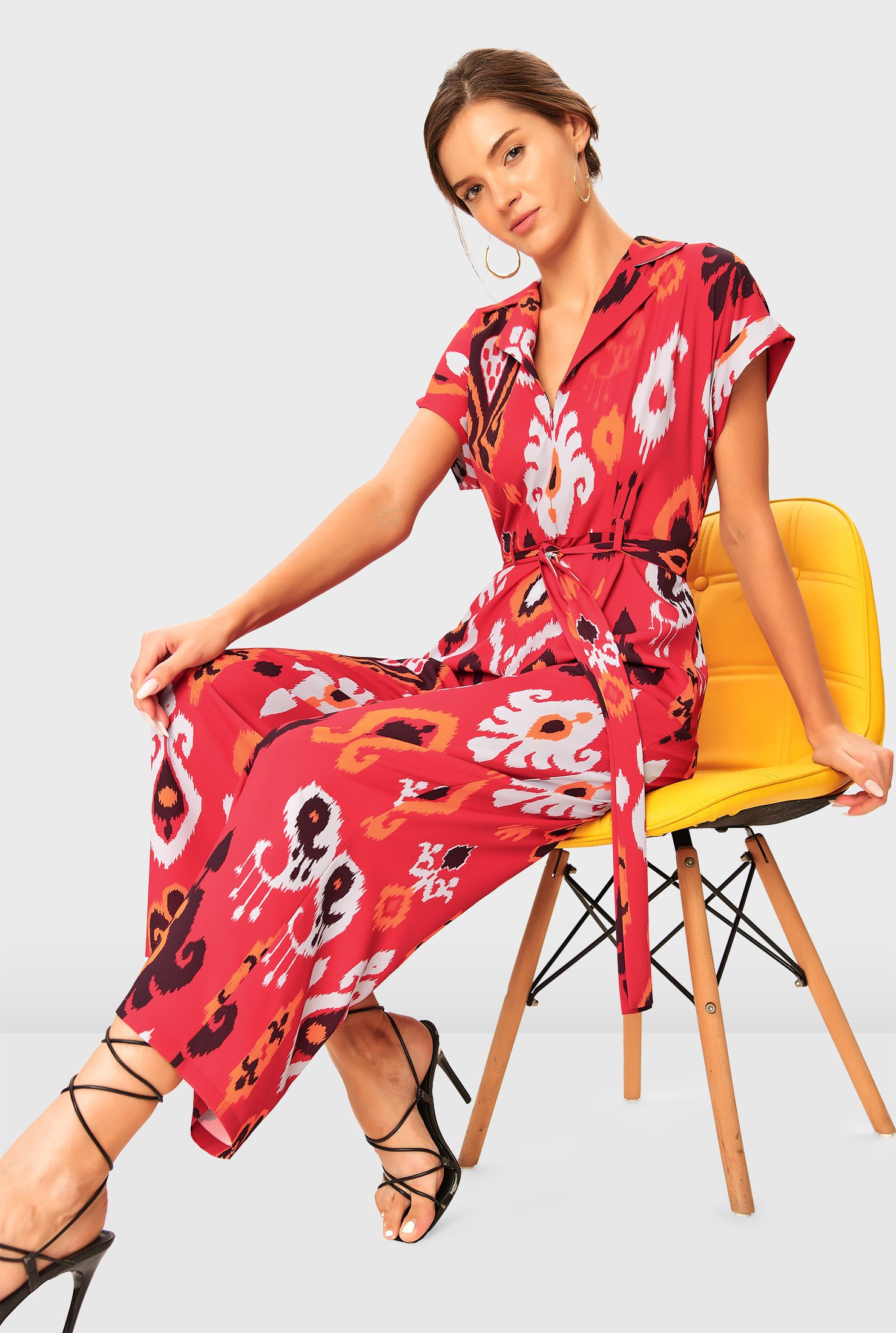 Wrap Ikat Embroidered Bodysuit - ShopperBoard