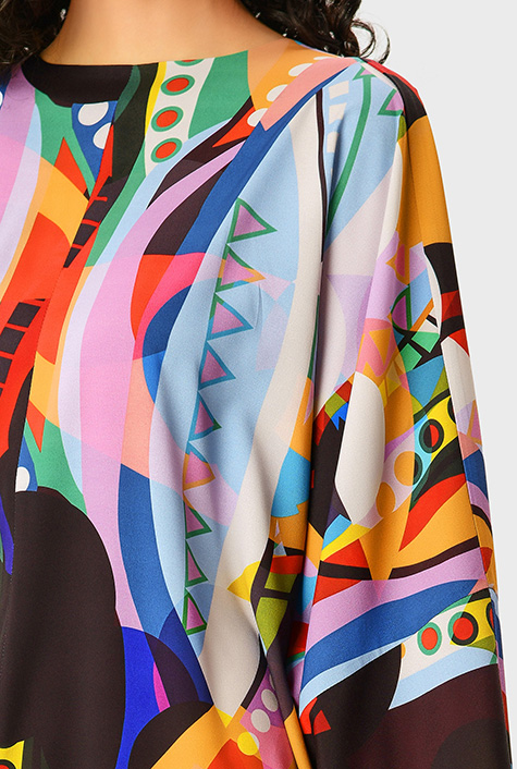 enrica CS SATIN HAND DYEING DRESS シルク込 enrica / エンリカ