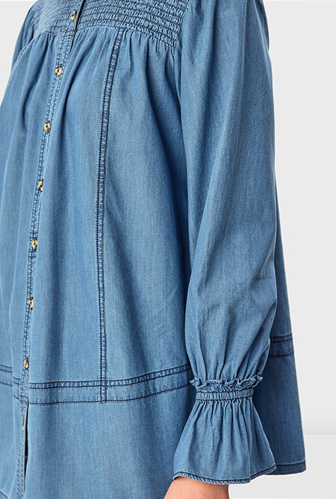 専用いとう様◆プレゼント付きlightwash denim Women's SHEIN Pastel Rainbow Light Acid Wash Oversized Denim