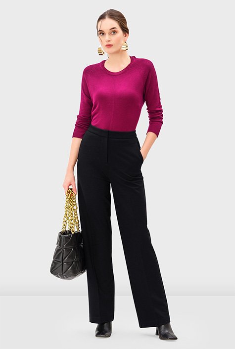 The Tailored Ponte Pant