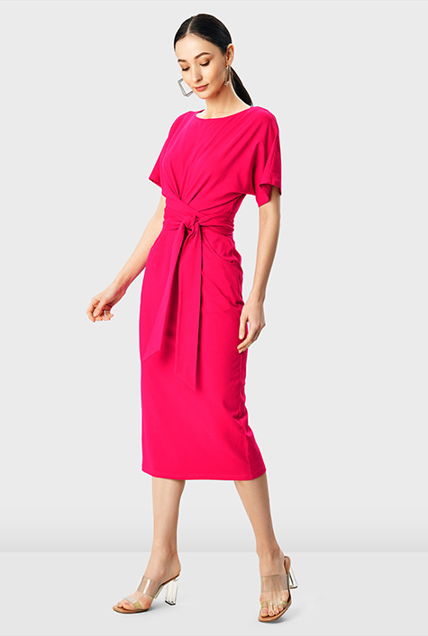 Jersey Asymmetric Dress – AnonymousIsm