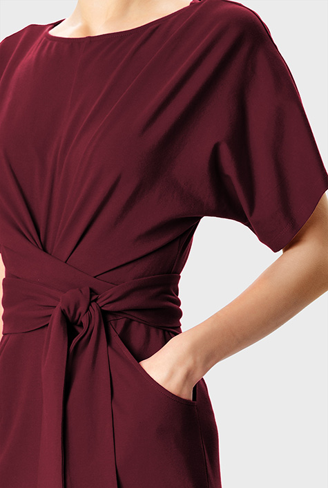 【新品未使用】Cotton Jersey Asymmetric Dress Jersey Asymmetric Dress – AnonymousIsm