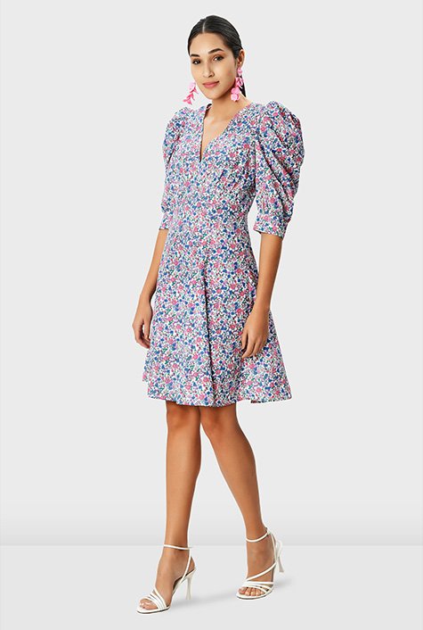 Kate Spade Floral-Print Cotton Dress