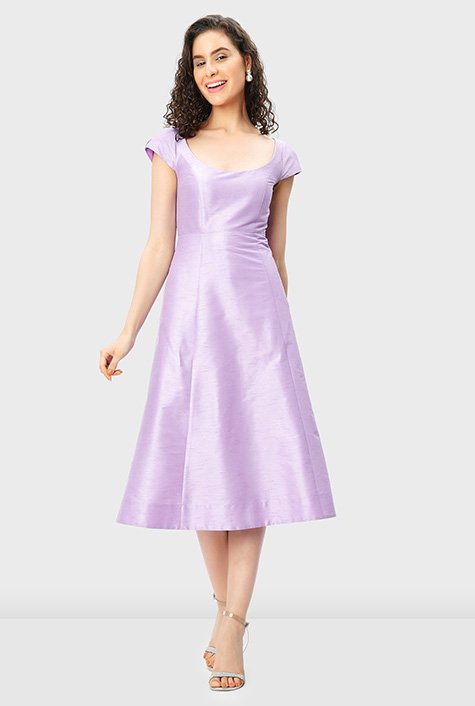 Dupioni bridesmaid clearance dresses