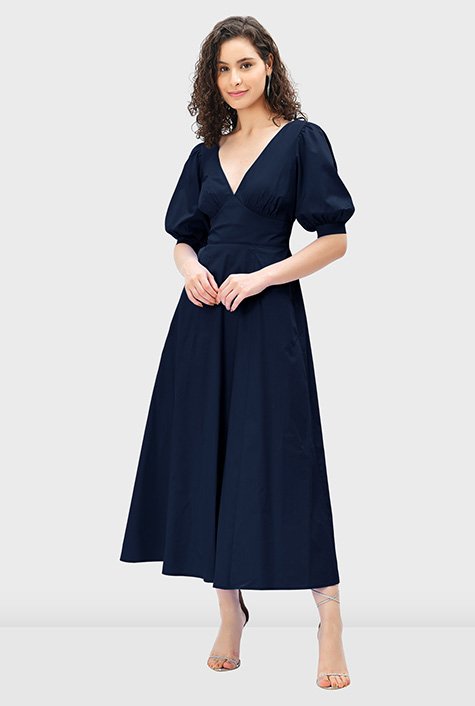 Cotton empire outlet waist dress