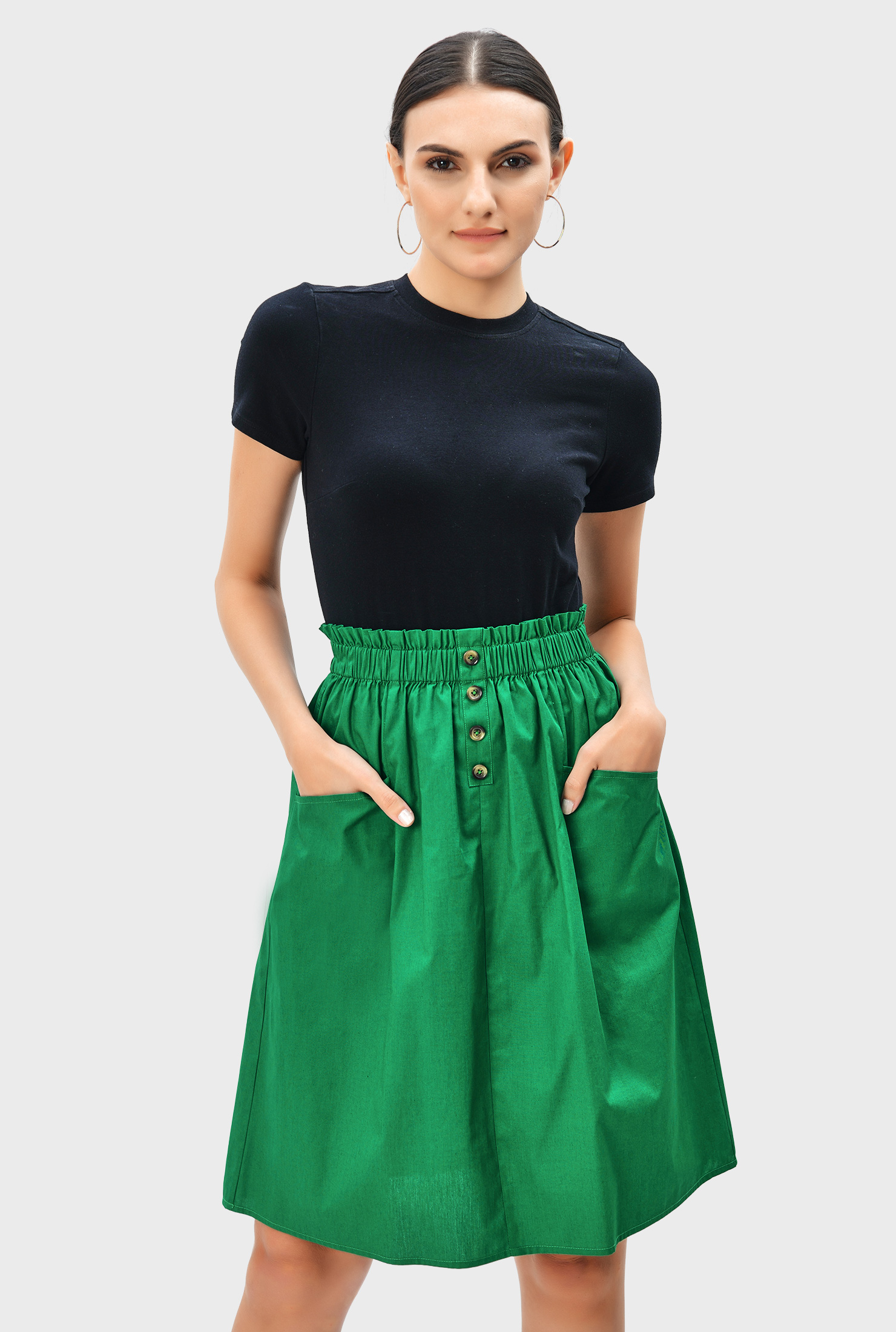 VIP【送料関税込】CELINE LACE COTTON SKIRT Silk mini skirt Celine Multicolour size 40 FR in Silk - 41761838
