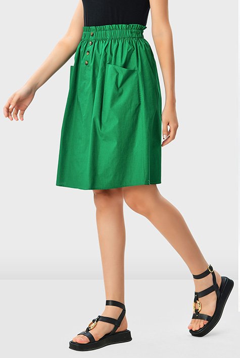 Cotton on paperbag clearance skirt