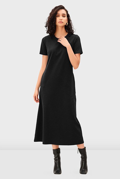 A line hot sale jersey dress