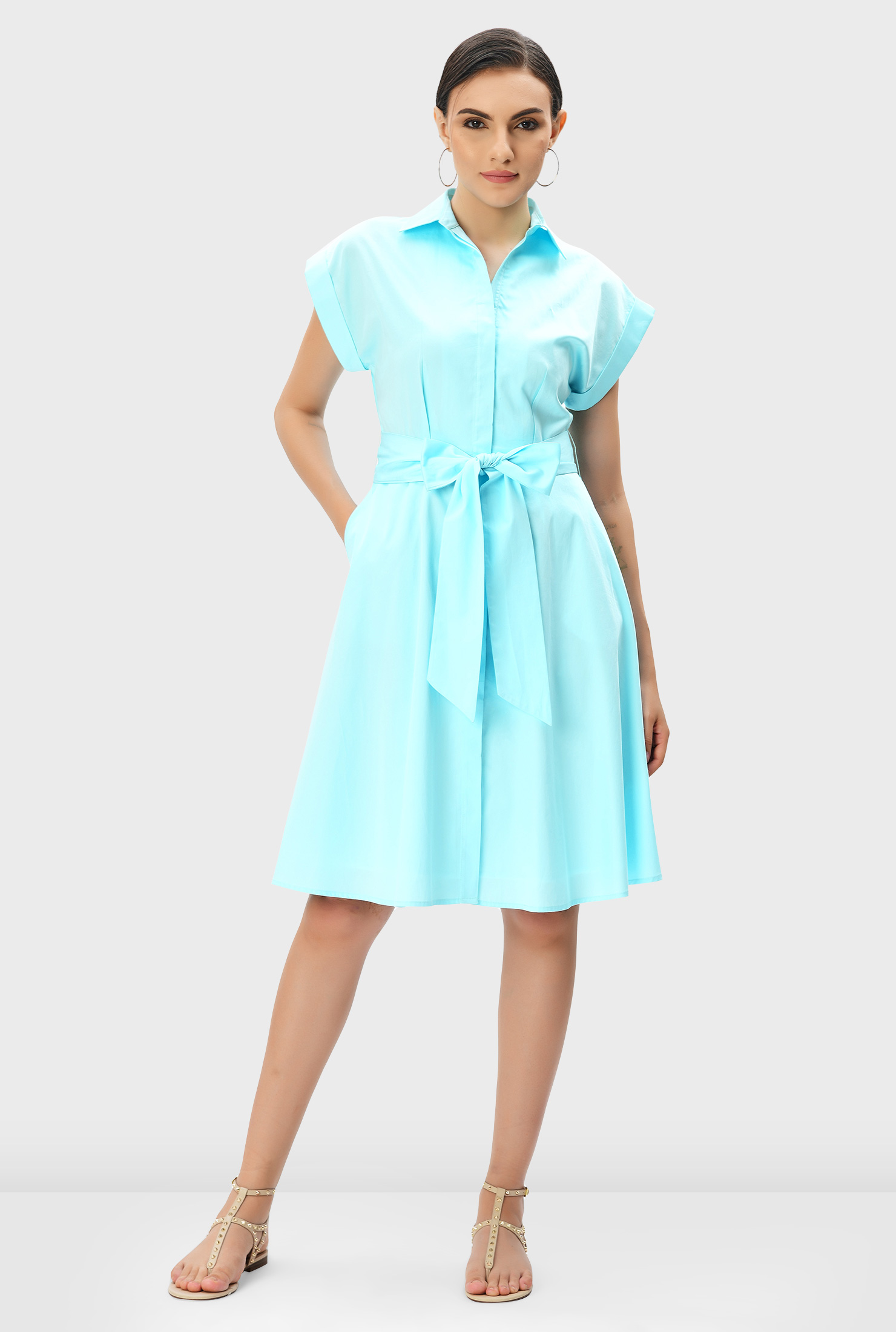 sateen tie