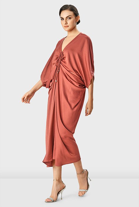 Satin kaftan hotsell