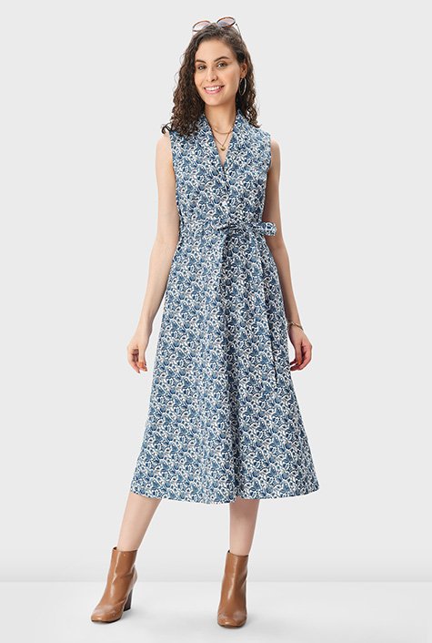 Paisley vine dress 2025