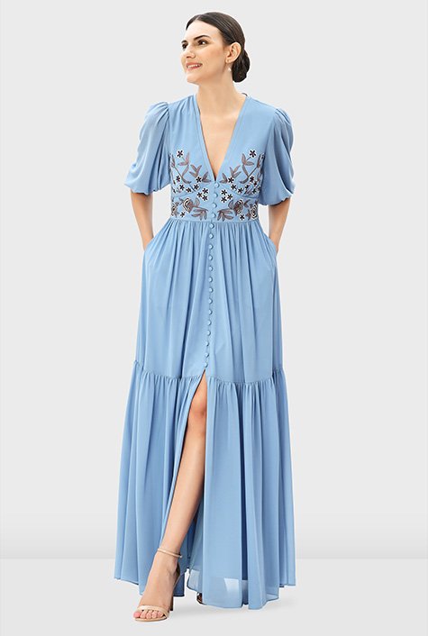 Feminine Chiffon Dress