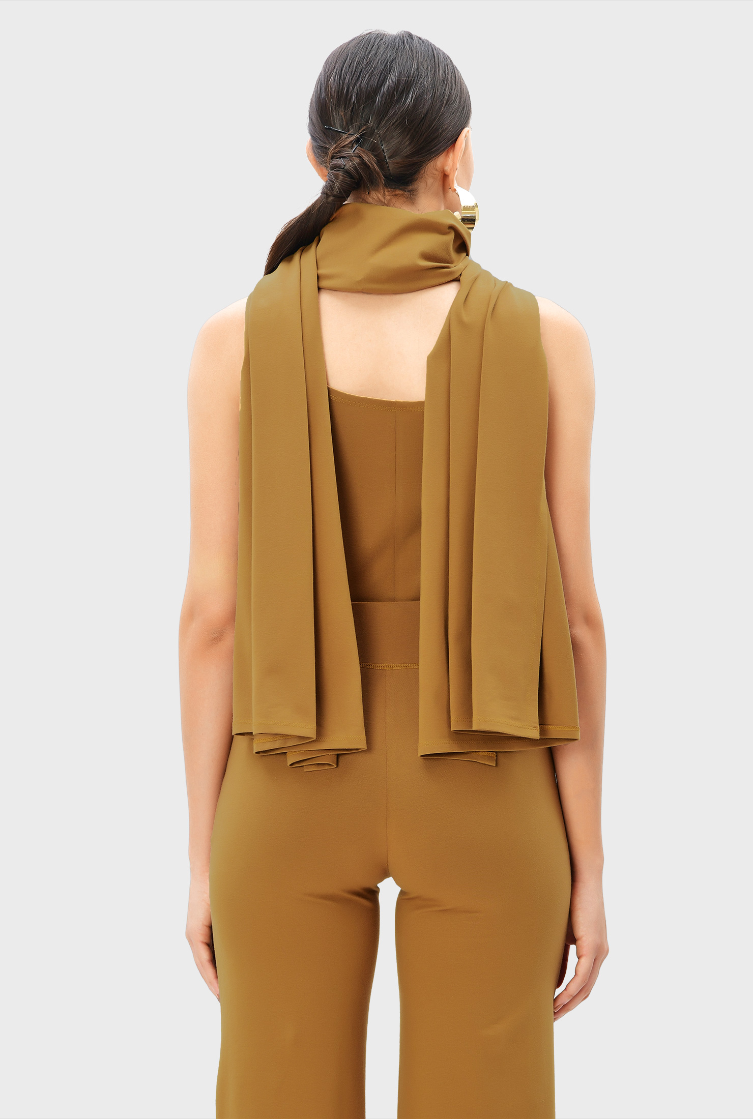 Shop Cotton jersey travel scarf eShakti