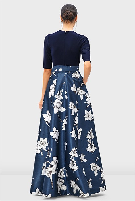美品♡ HLT Slit Sleeve Floral Print Dress