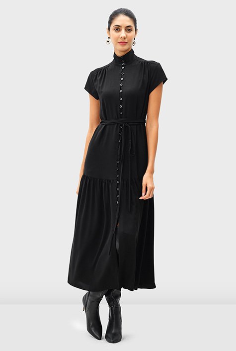 Drop waist shirt dress online