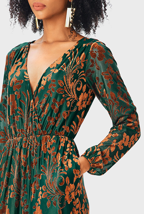 タグ付き FLOWER PRINT VELOUR PANTS 直近モデル Leopard Printed Velour Dress Pant - Kate Hewko