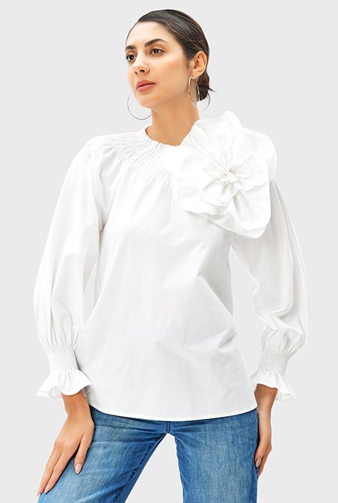 Find 21 Traditional Puff Sleeve Blouse Designs & Ideas Here • Keep