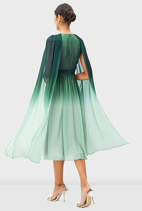 ウ★新品★ LE’RURE Cape blouse darmask dress Cape blouse darmask dress | DRESS,DRESS | ROOM903 online