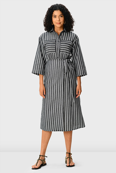 【I AM MARI】Shuni Jacquard Dot Linen Sleeveless Long OP Mita Long Cover Up - Reflection