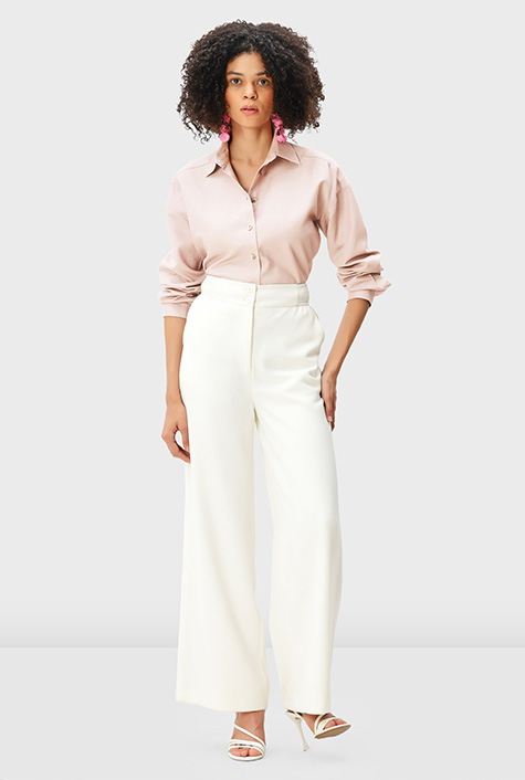 Shop Vented linen cotton shirt | eShakti