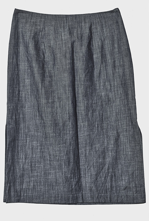 スカート Chambray weather train skirt Western Cutie Tiered