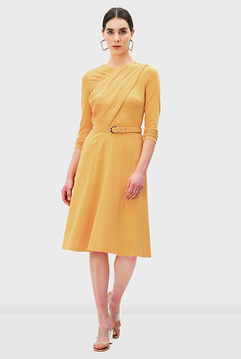 Eshakti hot sale yellow dress